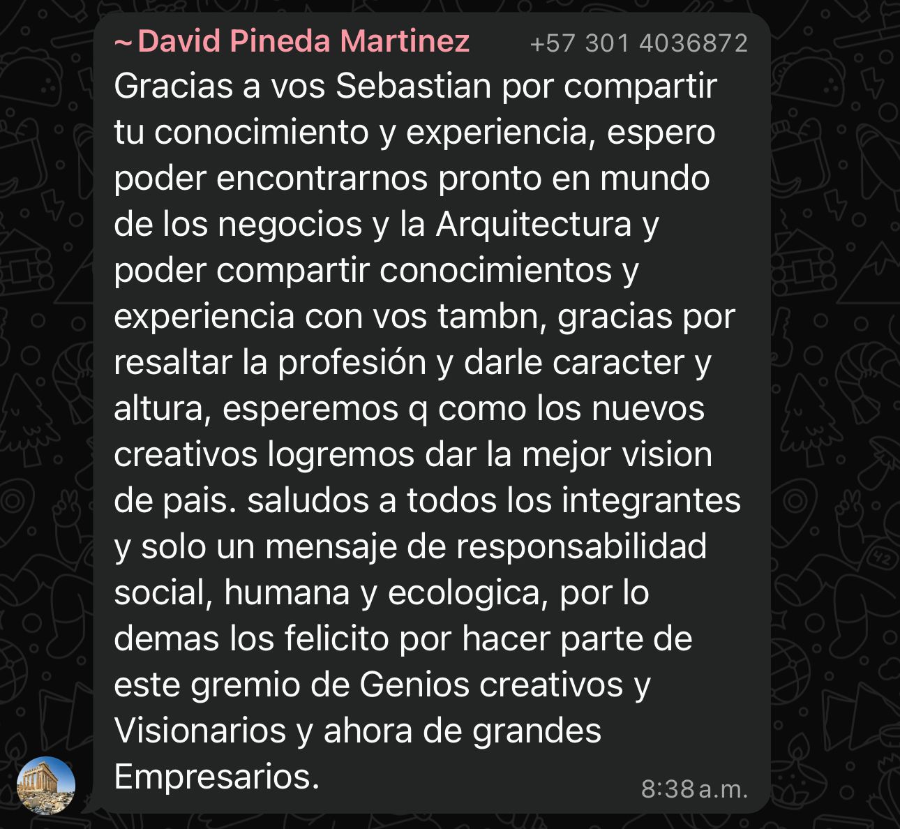 Testimonio estudiante 5